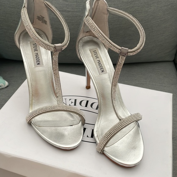 Steven Madden Rhinestone Heels - Picture 6 of 6